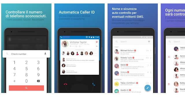 Numeri sconosciuti app