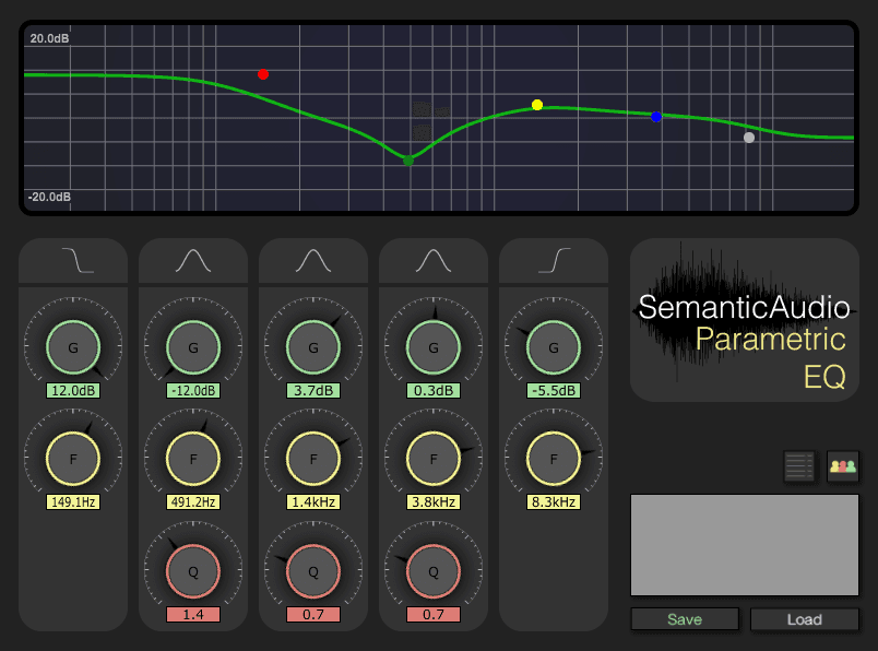 Semantic Audio | Parametric EQ