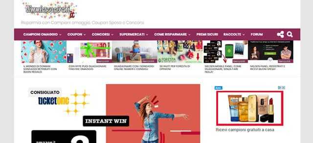 DimmiCosaCerchi® campioni gratuiti da testare