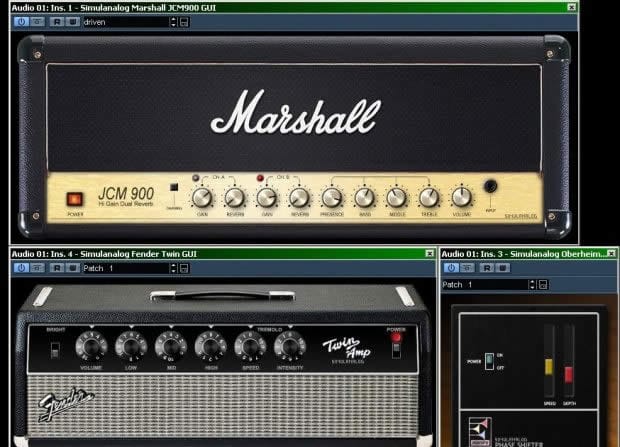 SimulAnalog Guitar Suite, amplificatori virtuali gratuiti
