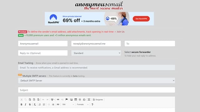 Anonumousmail Anonumousmail email anonime