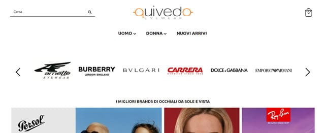 quivedo occhiali da sole