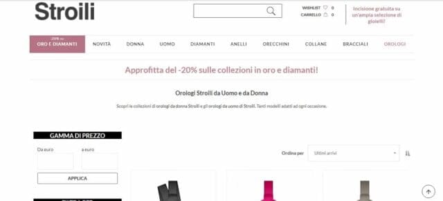 Stroili Oro - Migliore negozio di gioielli online