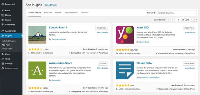 Wordpress Wordpress Backend