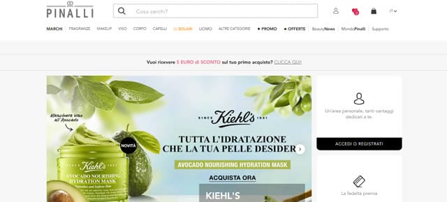 Pinalli salute e bellezza online
