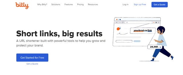 Bitly accorciare link e url sito web