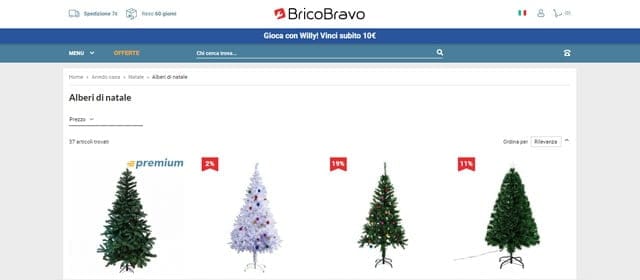 BricoBravo alberi di Natale