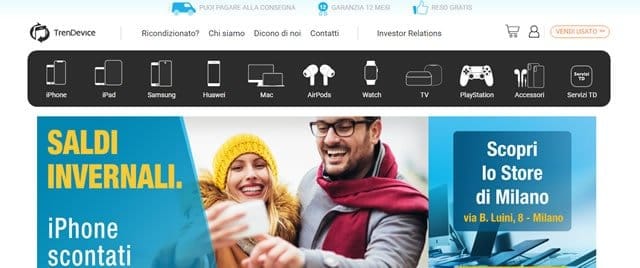 TrenDevice - Articoli Ricondizionati TrenDevice ricondizionati e rigenerati