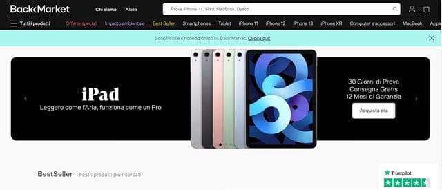 BackMarket - Prodotto ricondizionato Backmarket prodotti ricondizionati Negozi Online Per Prodotto Ricondizionato