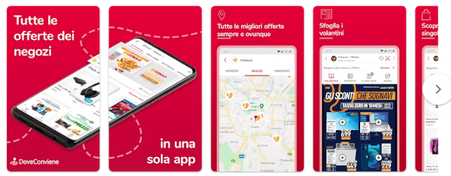 Dove Conviene DoveConviene applicazione di offerte e coupon