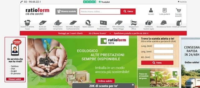 Ratioform imballaggi personalizzati