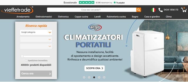 Vieffetrade - Negozio di Elettrodomestici Vieffetrade offerte elettrodomestici