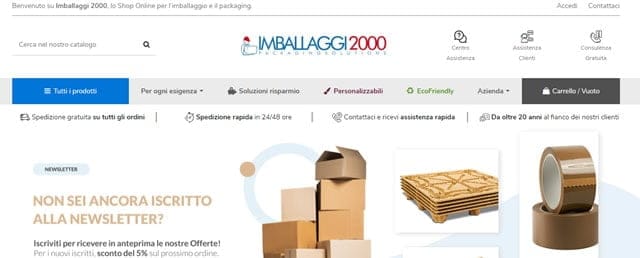 imballaggi2000 packaging personalizzato