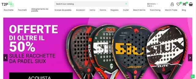 Time 2 Padel - Accessori Padel Time 2 Padel accessori padel miglior prezzo