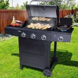 barbecue a gas