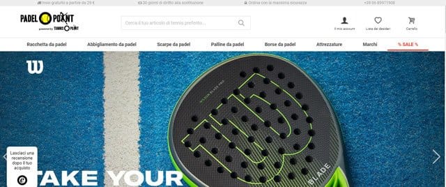 Padel-Point - Accessori Padel Padel-point negozio di accessori padel