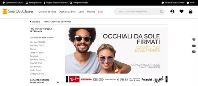 SmartBuyGlasses occhiali da sole donna