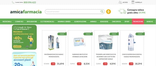 Amicafarmacia aspiratore nasale