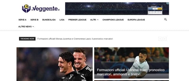Il Veggente Il Veggente pronostico calcio
