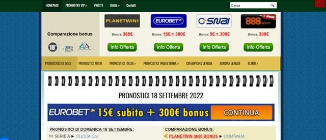 Pronostici Risultati Vincenti Pronostici Risultati Vincenti scommesse