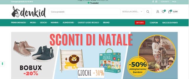DonKid giocattoli e prima infanzia