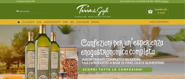 Terre Dei Gigli prodotti italiani