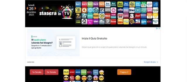 Stasera in TV