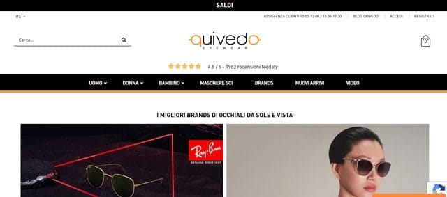 Quivedo ottica online