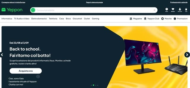 Yeppon, pagamento con Klarna