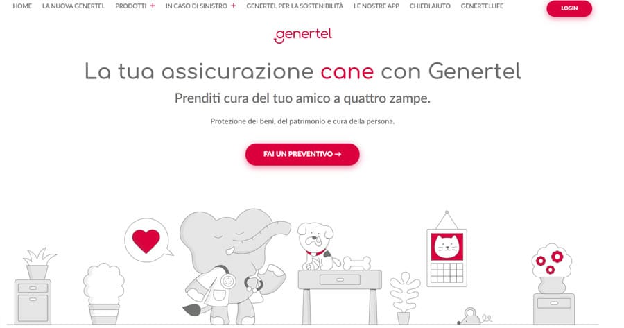 GeneralTel Assicurazione Animali Genertel