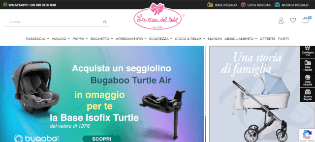 La Casa del Bebè altalena online