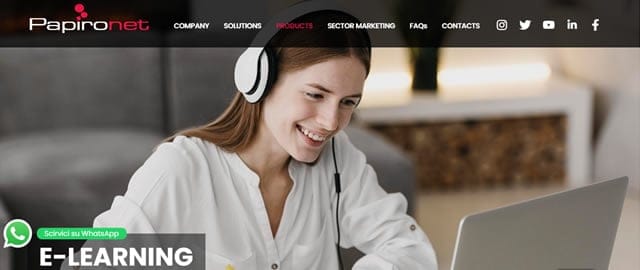 Papironet corsi online Papironet piattaforma corsi on line
