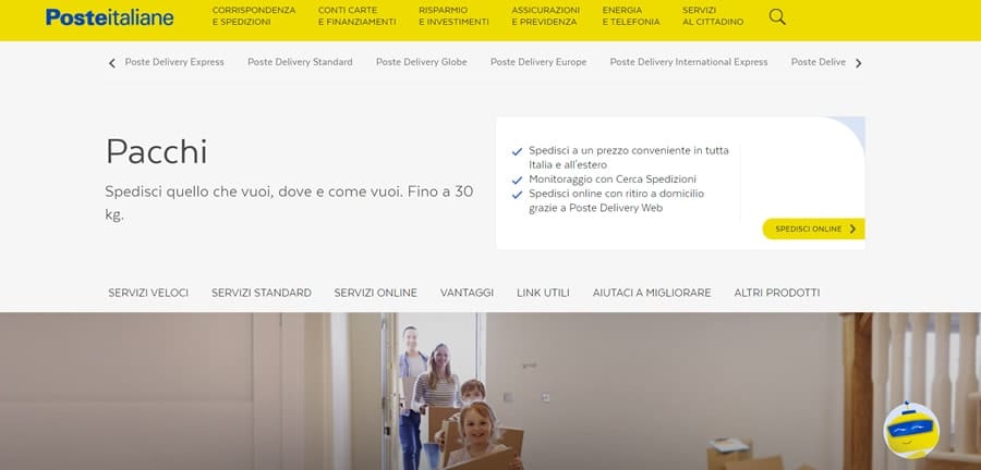 Poste Italiane Poste Italiane sito web