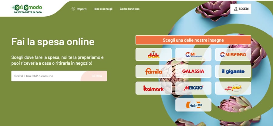 Così Comodo - La tua spesa online Cosìcomodo spesa online