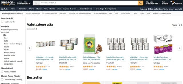 Amazon - Cani