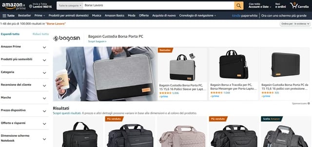 Borse Ufficio Amazon