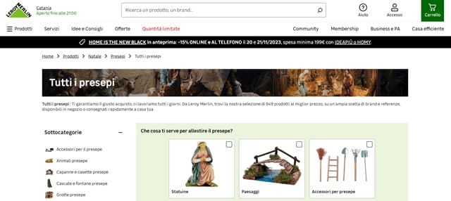 Leroy Merlin Presepi Online