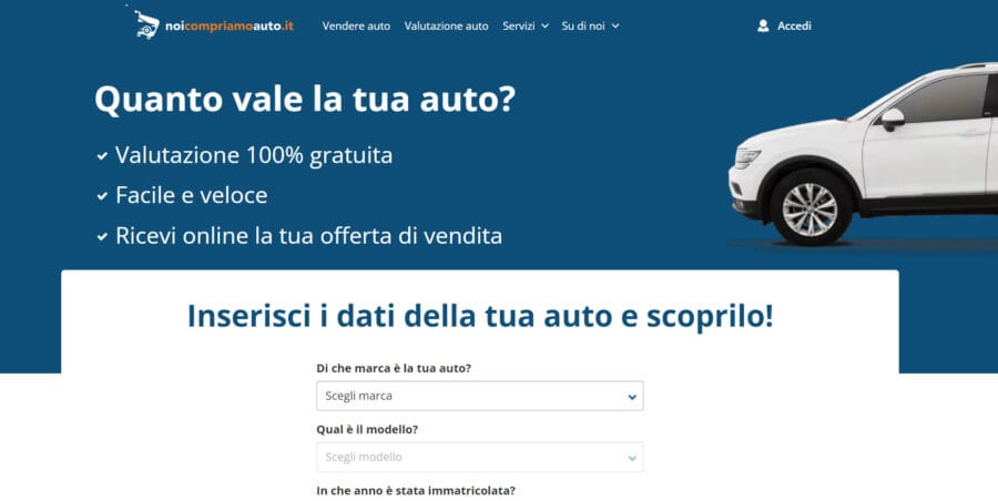 Noi Compriamo auto online