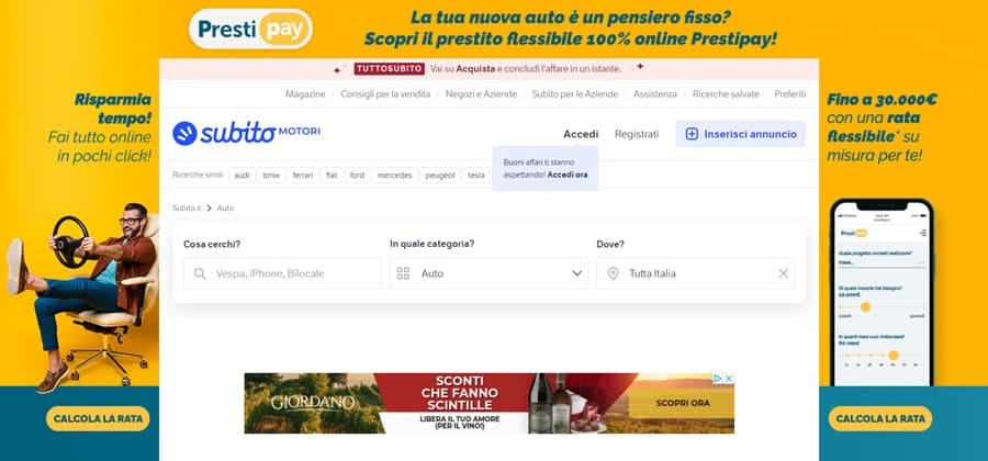 Subito.it - Annunci Gratuiti Auto subito motori annunci auto gratuiti