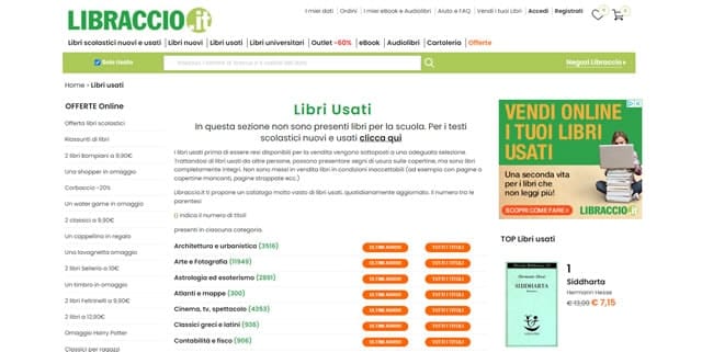 Libraccio Homepage Libraccio vendita libri usati