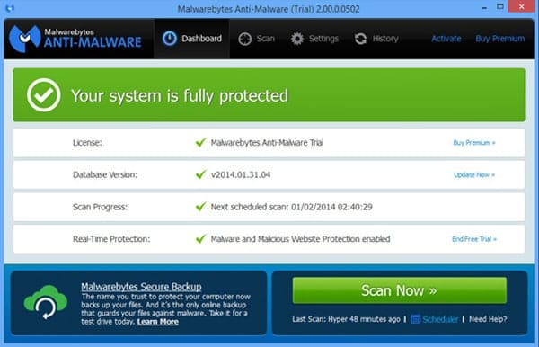 Malwarebytes Anti-Malware Malwarebytes Anti-Malware