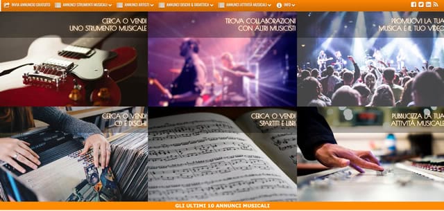 Solo Annunci Musica Solo Annunci Musicali Homepage