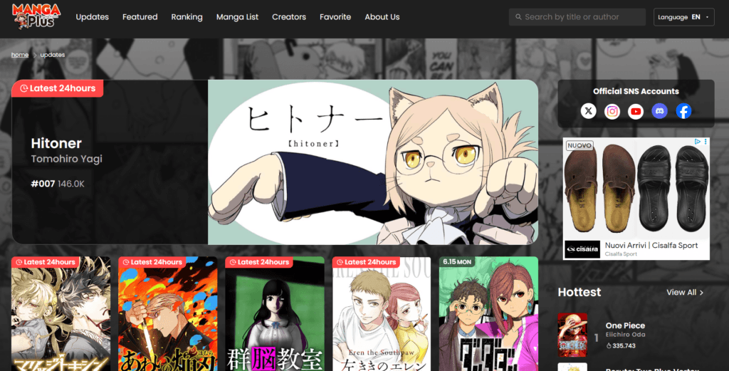 MANGA Plus by Shueisha