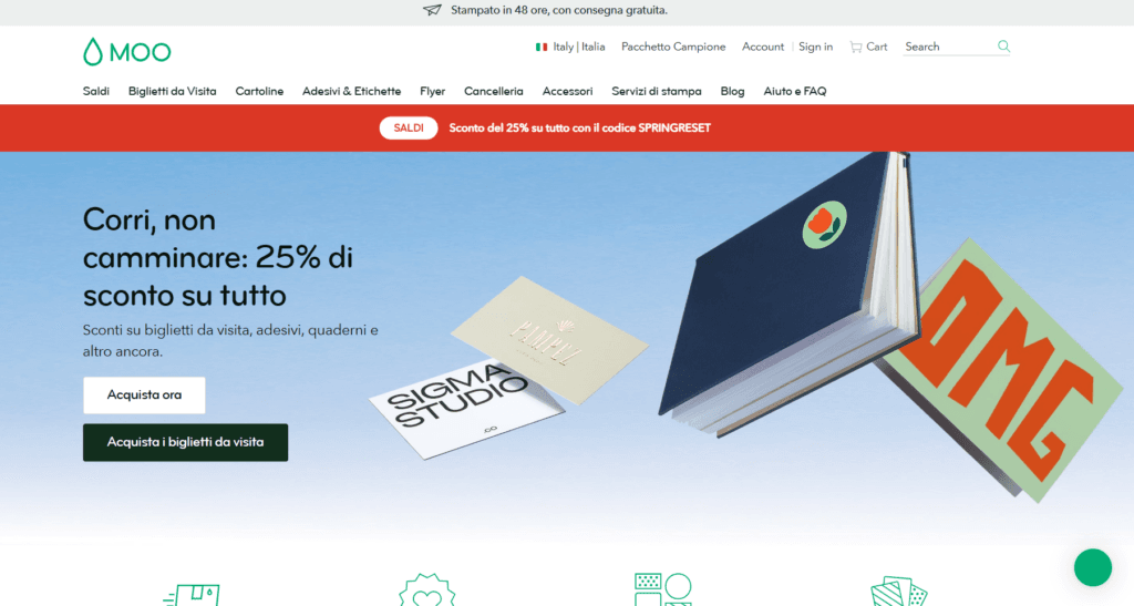 MOO Print: Qualità Premium per Brand di Lusso
