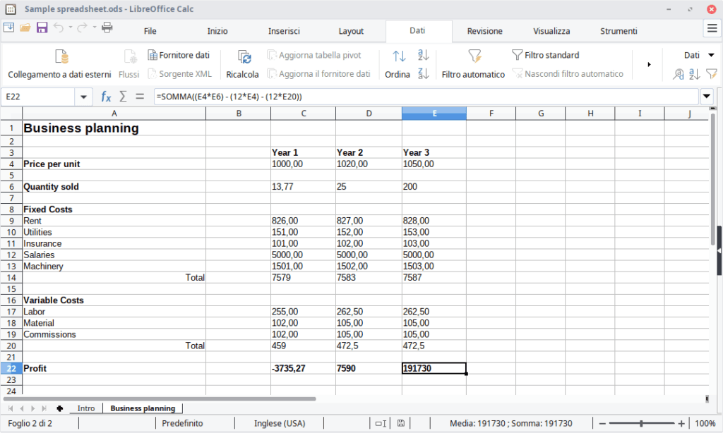LibreOffice Calc LibreOffice Calc