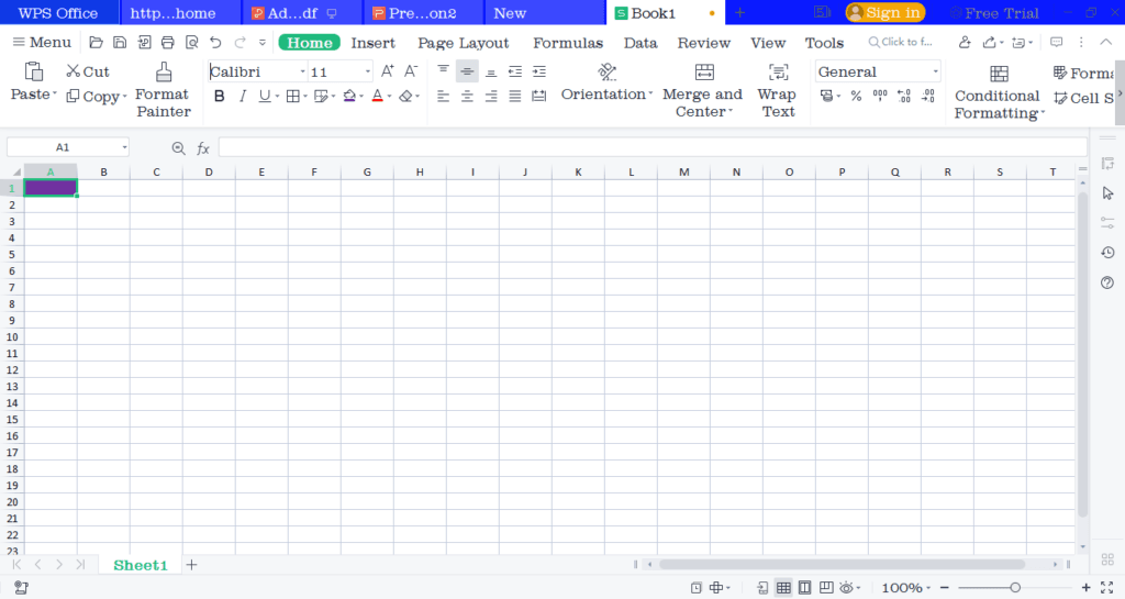 WPS Office Spreadsheets WPS Office Spreadsheets