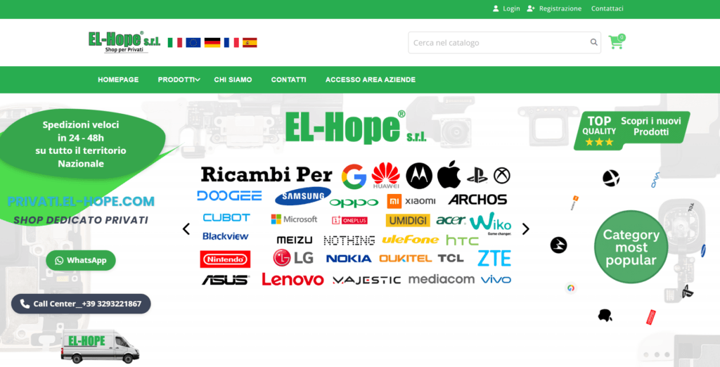 El-Hope ricambi smartphone