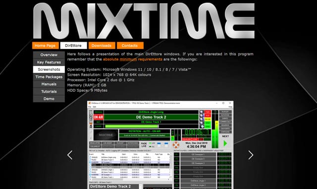 DirEttore, regia automatica per web radio