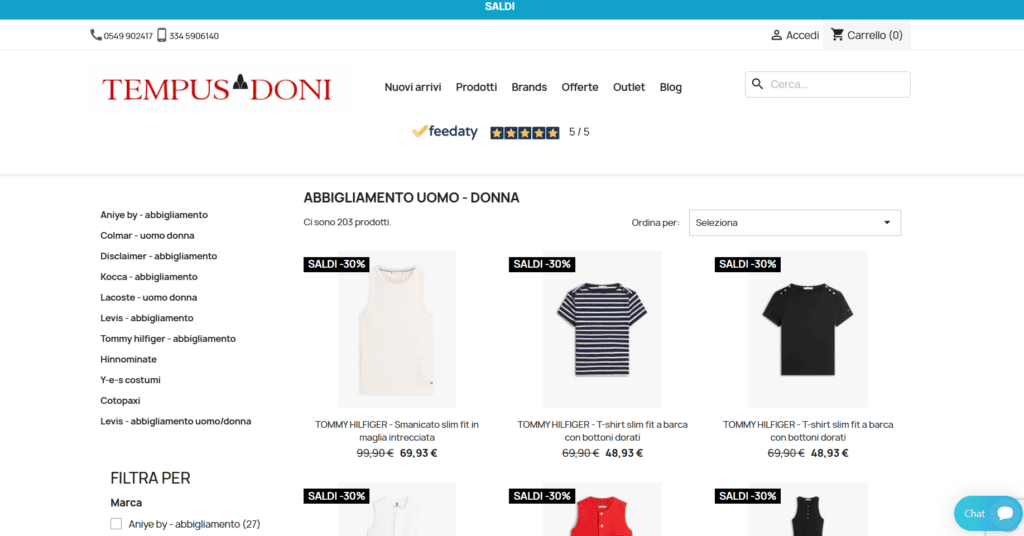 Tempus Doni Abbigliamento Femminile