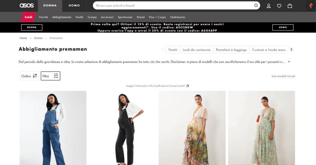 Asos Maternity